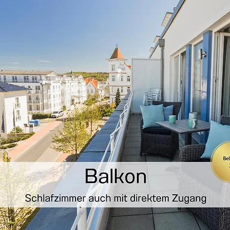 Ostsee-traumferienwohnungen Bel Vital Mit Meerblick, Balkon Und Sauna Apartment *