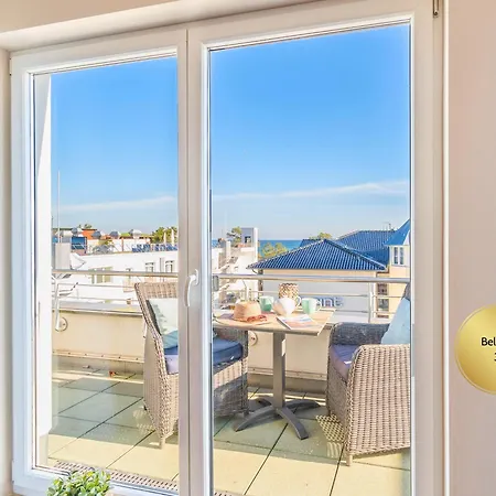 Ostsee-traumferienwohnungen Bel Vital Mit Meerblick, Balkon Und Sauna Apartment Binz