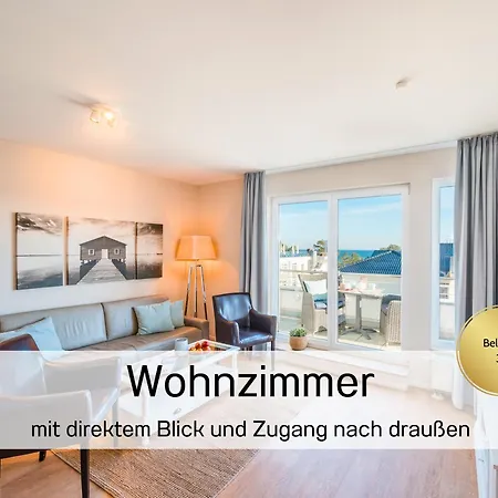Ostsee-traumferienwohnungen Bel Vital Mit Meerblick, Balkon Und Sauna Lägenhet Binz