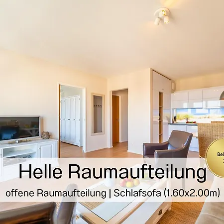 Apartment Ostsee-traumferienwohnungen Bel Vital Mit Meerblick, Balkon Und Sauna Binz