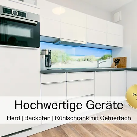 Lägenhet Ostsee-traumferienwohnungen Bel Vital Mit Meerblick, Balkon Und Sauna *