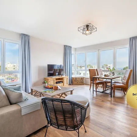 Ostsee-traumferienwohnungen Bel Vital Mit Meerblick, Balkon Und Sauna 빈츠