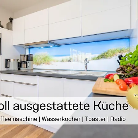 Apartmán Ostsee-traumferienwohnungen Bel Vital Mit Meerblick, Balkon Und Sauna