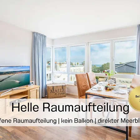 Lägenhet Ostsee-traumferienwohnungen Bel Vital Mit Meerblick, Balkon Und Sauna *