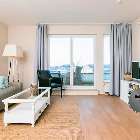 Ostsee-traumferienwohnungen Bel Vital Mit Meerblick, Balkon Und Sauna * 빈츠