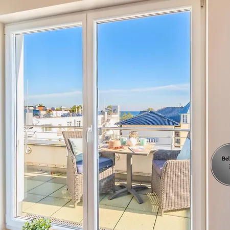 Apartman Ostseeurlaub Im Bel Vital - Mit Meerblick Oder Balkon